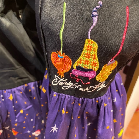 🧡🦇❗️LAST DRESS❗️Hocus Pocus Disney Dress Shop Collection💜🦇RARE - Picture 10 of 12